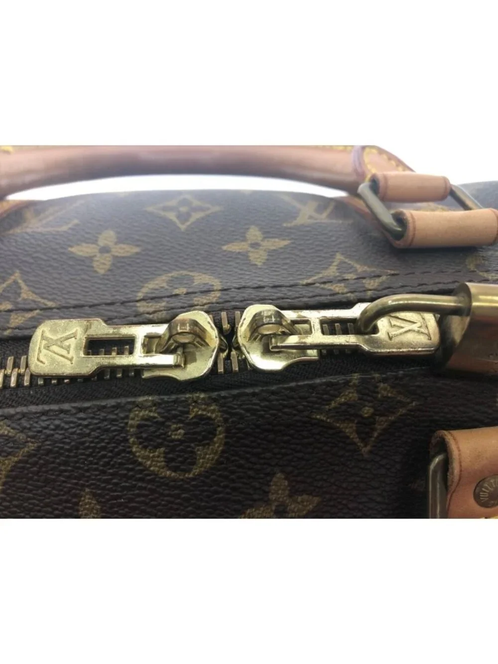 Louis Vuitton Boston Bag Monogram Keepall 50 key Miss Ing Brown - Picture 5 of 8